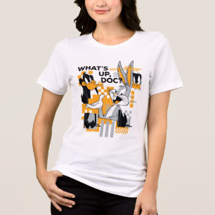 DAFFY DUCK™ & BUGS BUNNY™ Glitch Tri-Blend Shirt