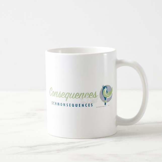 DAFFY DUCK™ Consequences Schmonsequences Coffee Mug (Right)
