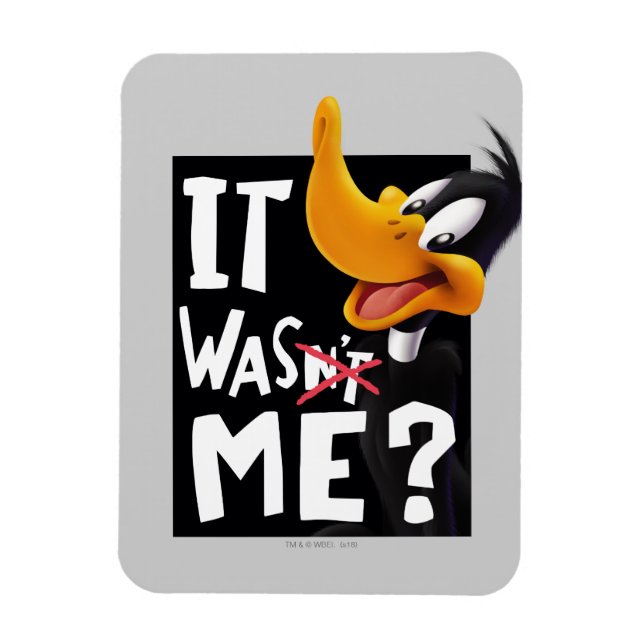DAFFY DUCK™- It Wasn't Me / Was Me Magnet (Vertical)