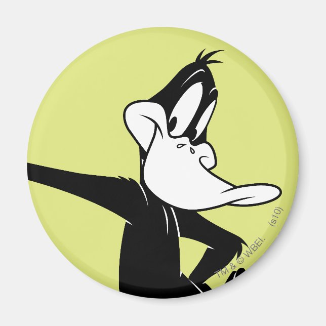 DAFFY DUCK™ Leaning Against a Wall Magnet (Front)