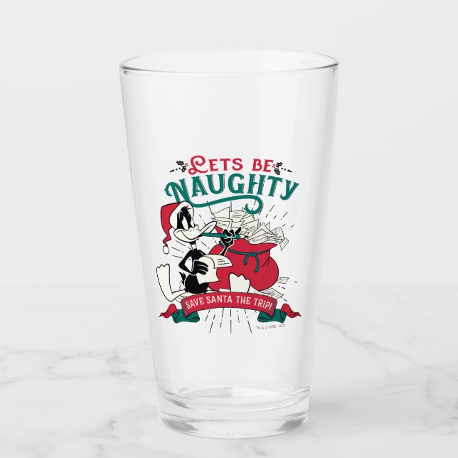 DAFFY DUCK™ - Let's Be Naughty Glass (Front)