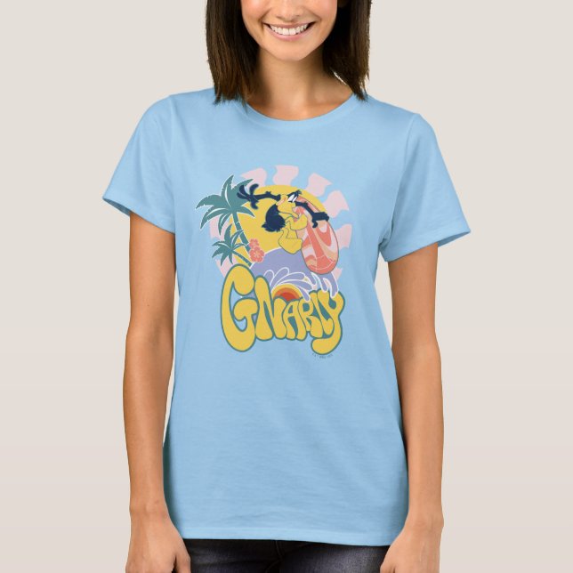 DAFFY DUCK™ Surfing - Gnarly T-Shirt (Front)
