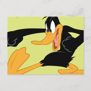 DAFFY DUCK™ Swinging a Punch Postcard