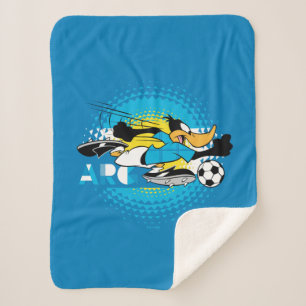 DAFFY DUCK™ Team Argentina Soccer Graphic Sherpa Blanket