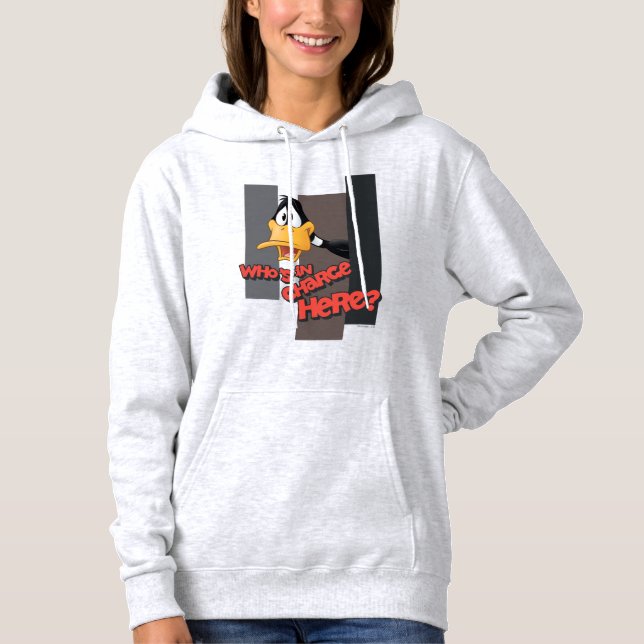DAFFY DUCK™ "Who's In Charge Here" Hoodie (Front)