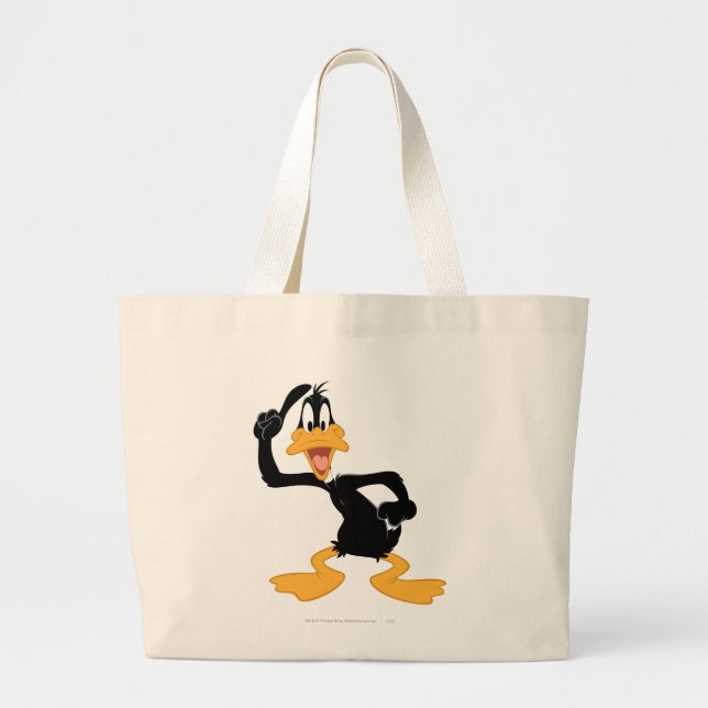 DAFFY DUCK™ With a Great Idea Large Tote Bag (Front)