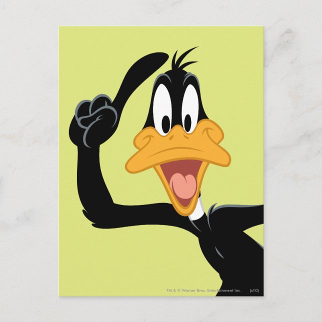 DAFFY DUCK™ With a Great Idea Postcard (Front)