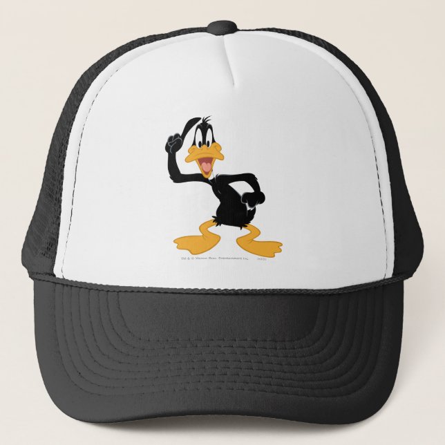DAFFY DUCK™ With a Great Idea Trucker Hat (Front)