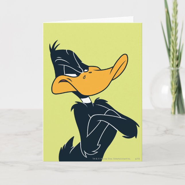DAFFY DUCK™ with Arms Crossed Card (Front)