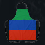 Dagestan Flag Apron<br><div class="desc">Patriotic flag of Dagestan.</div>
