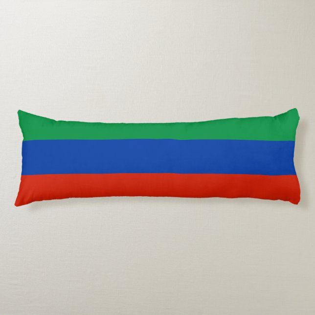 Dagestan Flag Body Cushion (Front)