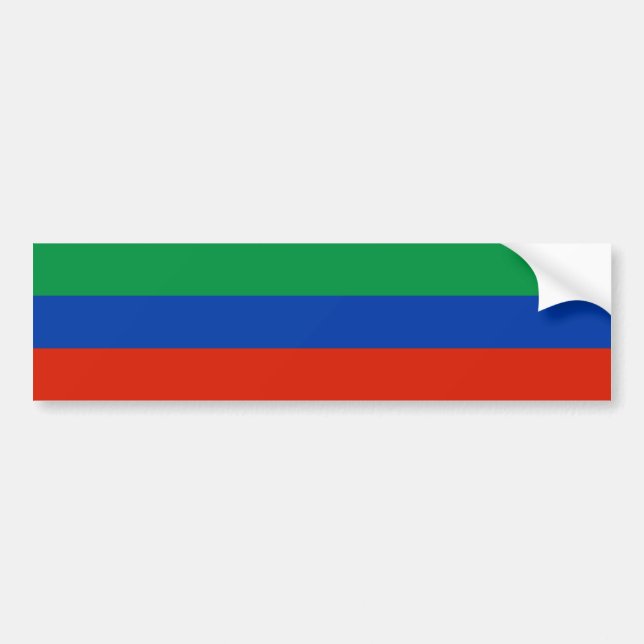 Dagestan Flag Bumper Sticker (Front)