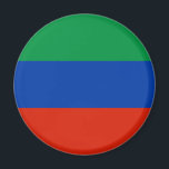 Dagestan Flag Magnet<br><div class="desc">Patriotic flag of Dagestan.</div>