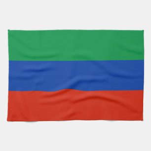 Dagestan Flag Tea Towel