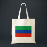 Dagestan Flag Tote Bag<br><div class="desc">Patriotic flag of Dagestan.</div>