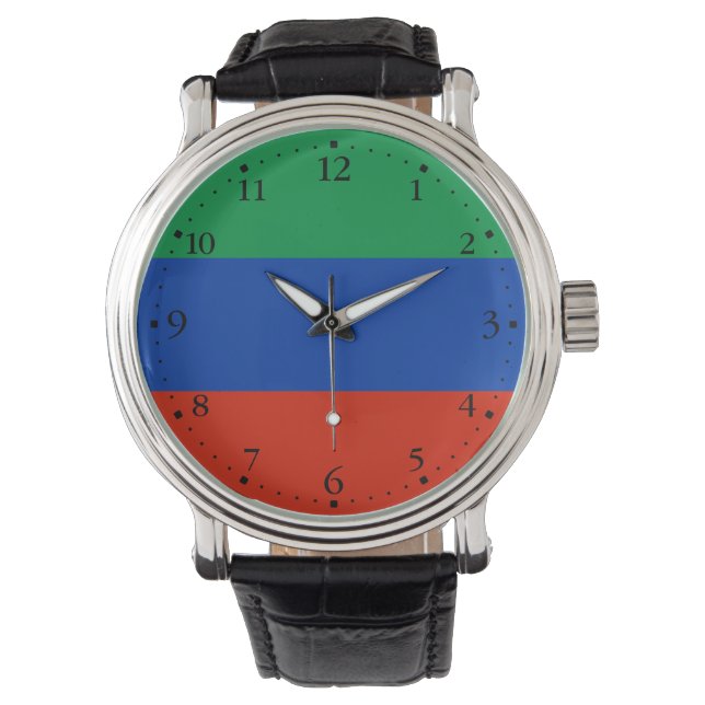 Dagestan Flag Watch (Front)