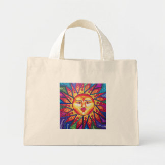 Daggered Sun Mini Tote Bag
