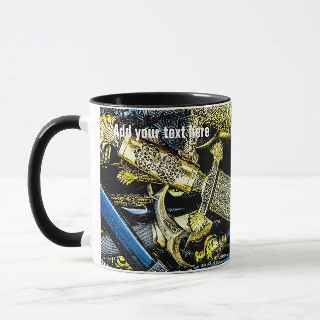 Daggers, Dirks and Sabres Mug (Left)