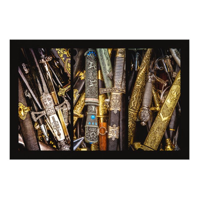 Daggers, Dirks and Sabres Photo Print (Front)