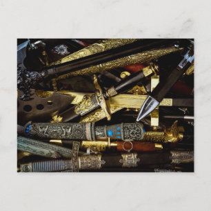 Daggers, Dirks and Sabres Postcard