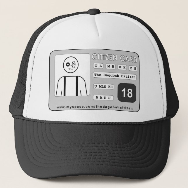 dagobah citizenship hat (Front)