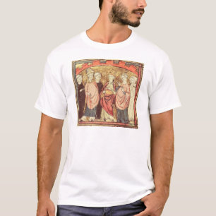 Dagobert I , King of Franks receiving the Kingdom T-Shirt
