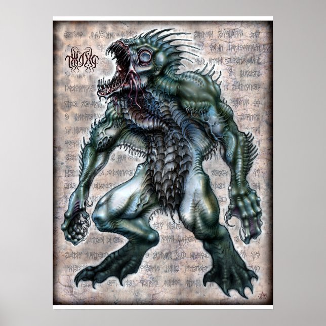 Dagon 18x24 poster (Front)