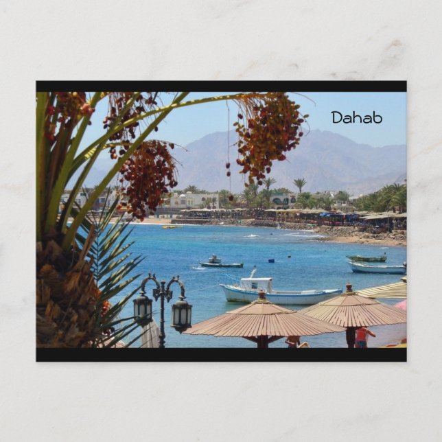 Dahab Bay - Egypt Postcard (Front)