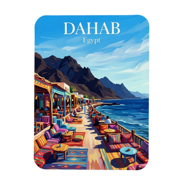 Dahab Egypt Magnet (Vertical)