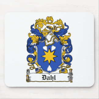 Dahl Family Crest Mouse Pad