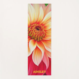 Dahlia Afternoon Yoga Mat