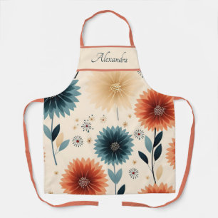 Dahlia All-Over Print Apron
