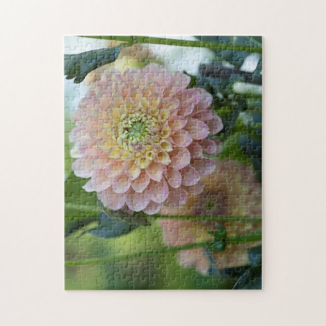Dahlia Blossom Jigsaw Puzzle (Vertical)