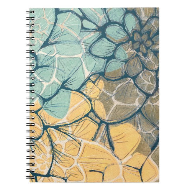 Dahlia Dance I Spiral Notebook (Front)