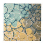 Dahlia Dance I Tile<br><div class="desc">Floral</div>