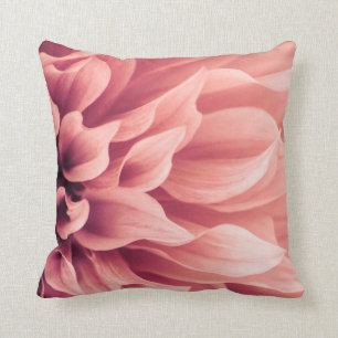 Dahlia Flower Blossom Cushion
