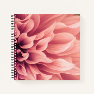 Dahlia Flower Blossom Notebook