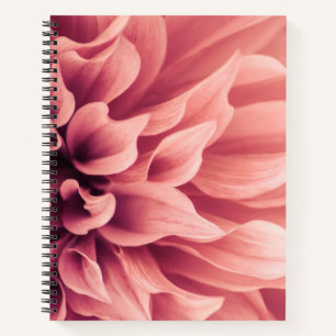 Dahlia Flower Blossom Notebook