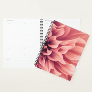 Dahlia Flower Blossom Planner