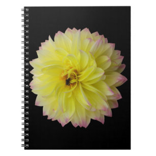 Dahlia Flower Notebook
