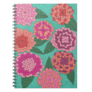 Dahlia Garden  Notebook
