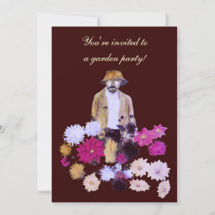 Dahlia Garden Party Invitation