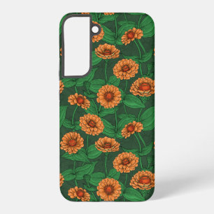 Dahlia garden samsung galaxy case
