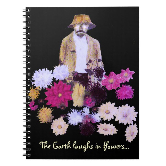 Dahlia Gardener Notebook (Front)