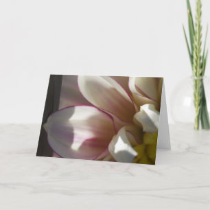 Dahlia greeting card