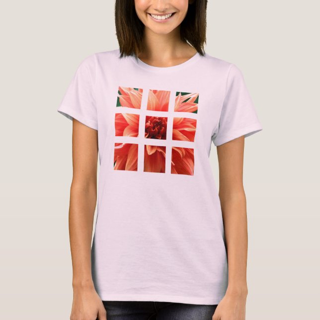 dahlia grid T-Shirt (Front)