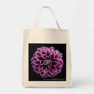 Dahlia Grocery Tote Bag