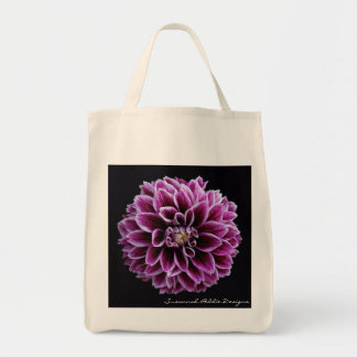 Dahlia Grocery Tote Bag