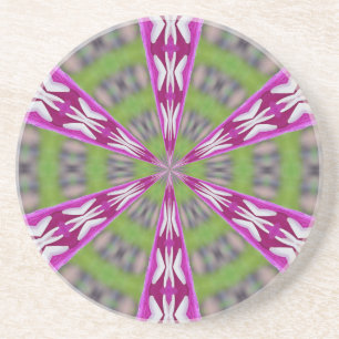 Dahlia Kaliediscope Coaster