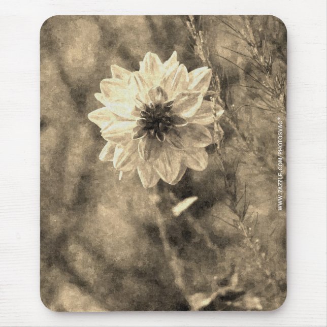 Dahlia Mouse Pad (Front)